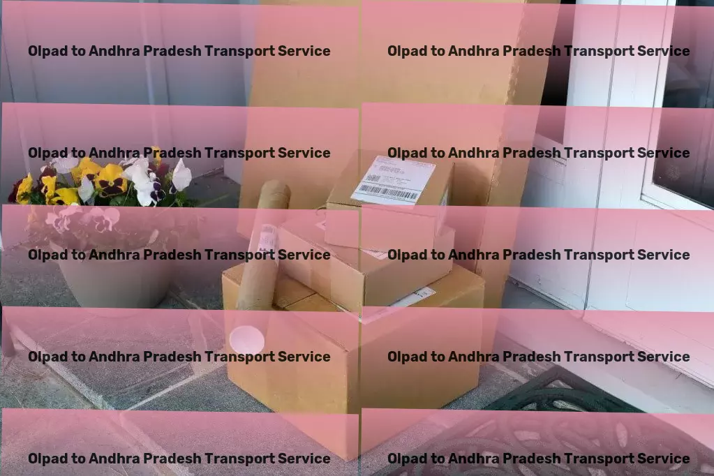 Olpad to Andhra Pradesh Cargo Redefining transportation efficiency in Indian logistics! - Door-to-door goods delivery