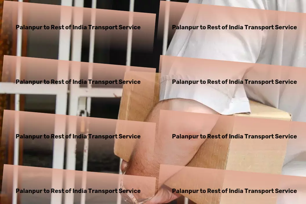 Palanpur to Rest Of India Bike Transport And Scooty Courier Turning logistical challenges into smooth journeys across India! - Professional freight carriage