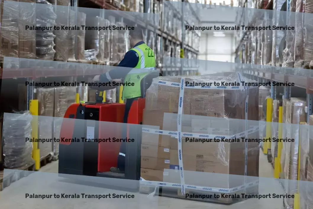 Palanpur to Kerala Courier And Parcel Your cargo, our priority: Transport with ease in India. - Full-service logistics