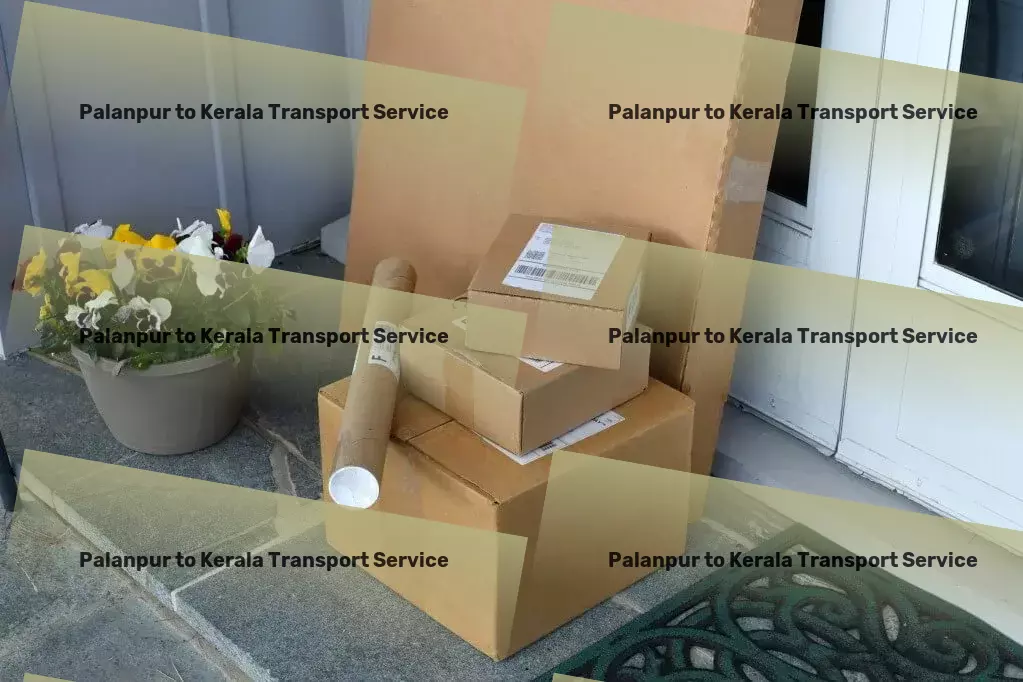 Palanpur to Kerala Courier And Parcel High-capacity shipping solutions