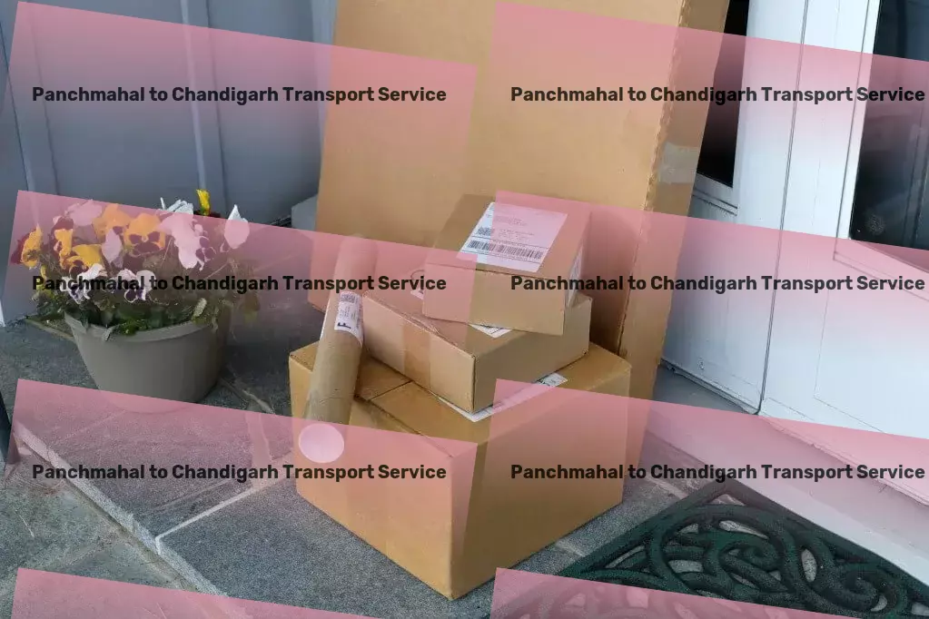 Panchmahal to Chandigarh Packers And Movers Heavy load freight services